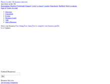 Tablet Screenshot of placeslocally.co.uk